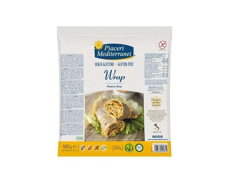 Eurospital Piaceri Mediterranei Piadina Wrap 180g