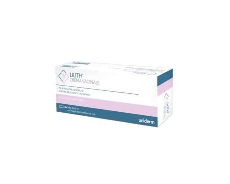 Uniderm Lilith Vaginal Cream for Alterations Lesions and Irritations 30ml