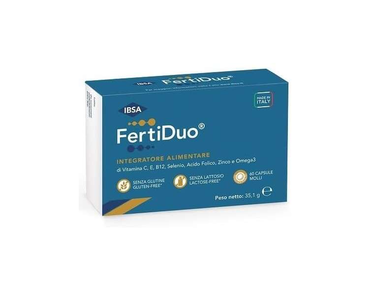 Ibsa Farmaceutici Italia Fertiduo 60 Capsules