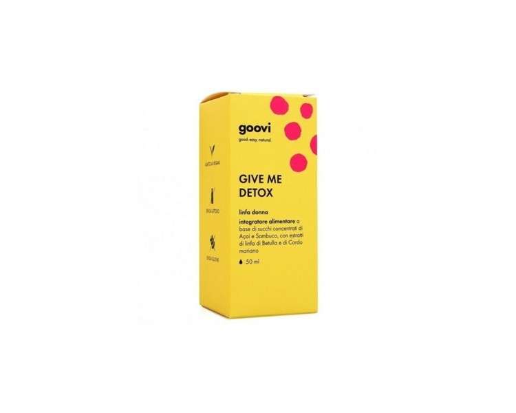 GOOVI Give Me Detox - Detox and Body Cleanse Supplement 50ml