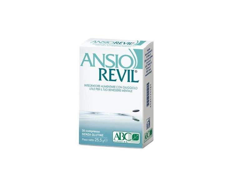 Abc Trading Ansiorevil Dietary Supplement 30 Tablets