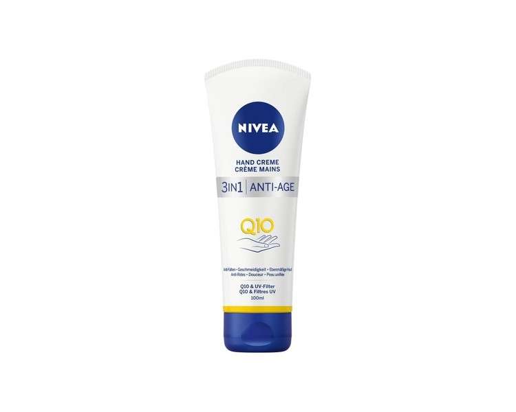 NIVEA 3-in-1 Anti-Ageing Q10 Hand Cream 100ml