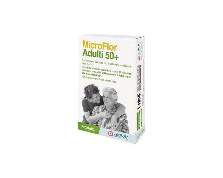 Microflor Adult 50+ Cemon 30 Capsules