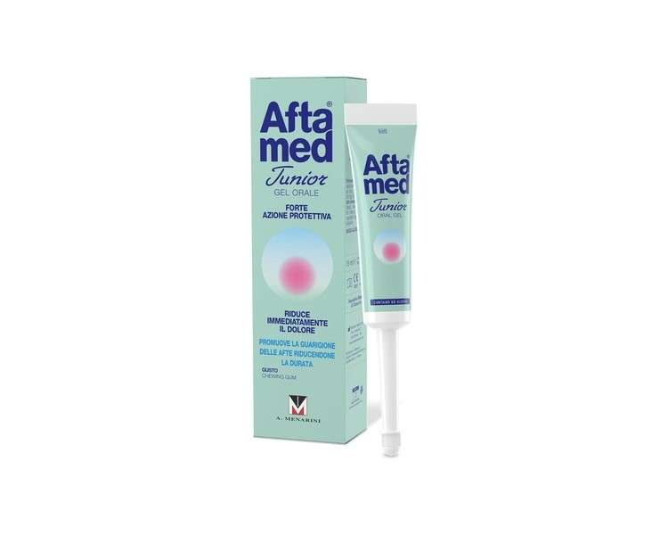 Aftamed Junior Gel for Oral Treatment of Aphthae with Hyaluronic Acid 15ml