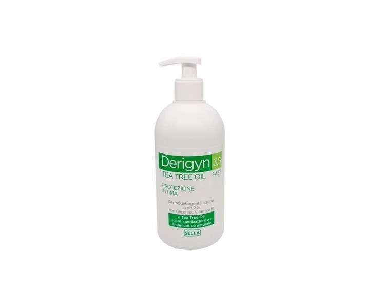 Sella Derigyn Tea Tree Oil Fast pH 3.5 Intimate Dermocleanser 500ml