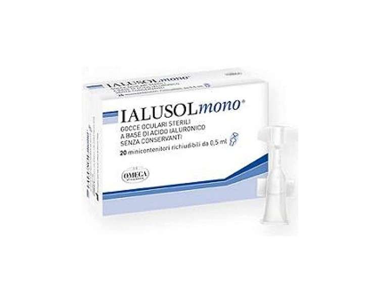 Ialusol Mono Eye Drops 20f