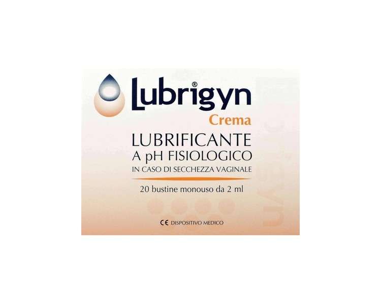 Lubrigyn CR Vaginal Cream 20 Busts 2ml