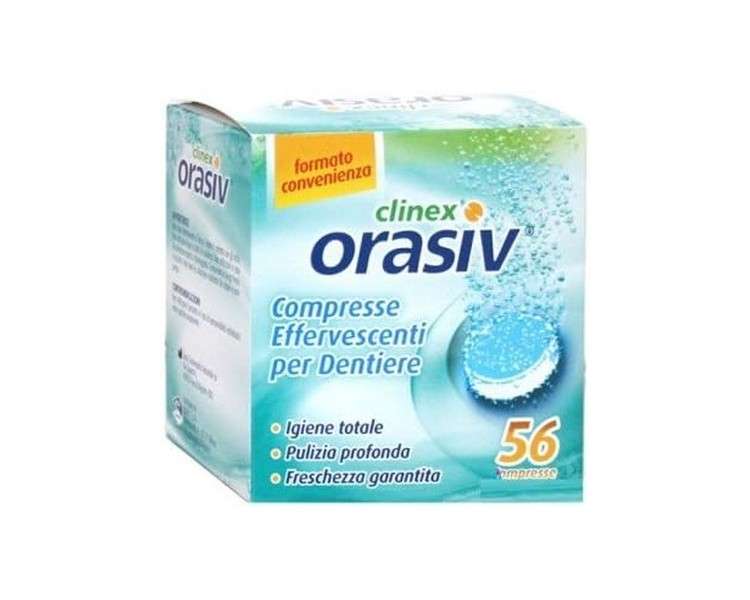 Orasiv Clinex 56 Effervescent Tablets