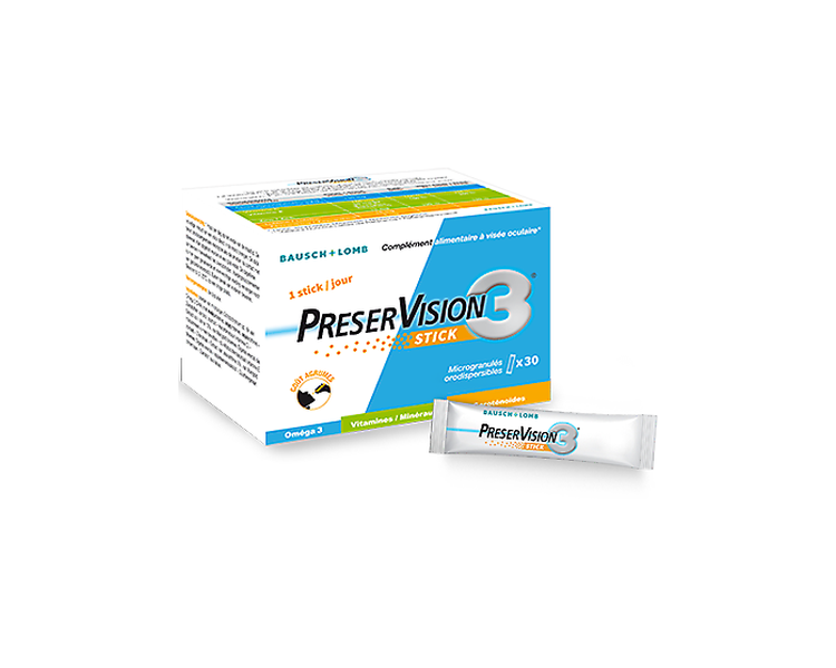 Preservision 3 Dietary Supplement 30 Soluble Sticks