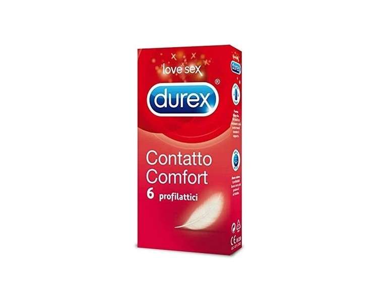 Reckitt Benckiser H. Durex Contatto Easyon 6pz 6 Pack