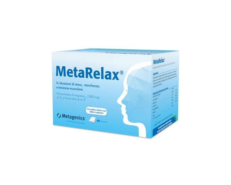 Metarelax Metagenics 40 Sachets