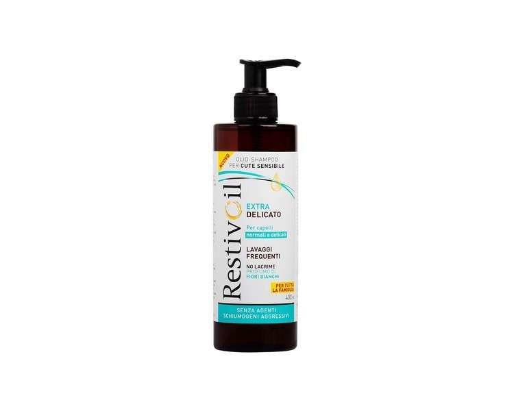 Restivoil Extra Delicate Shampoo for Normal and Delicate Hair 400ml