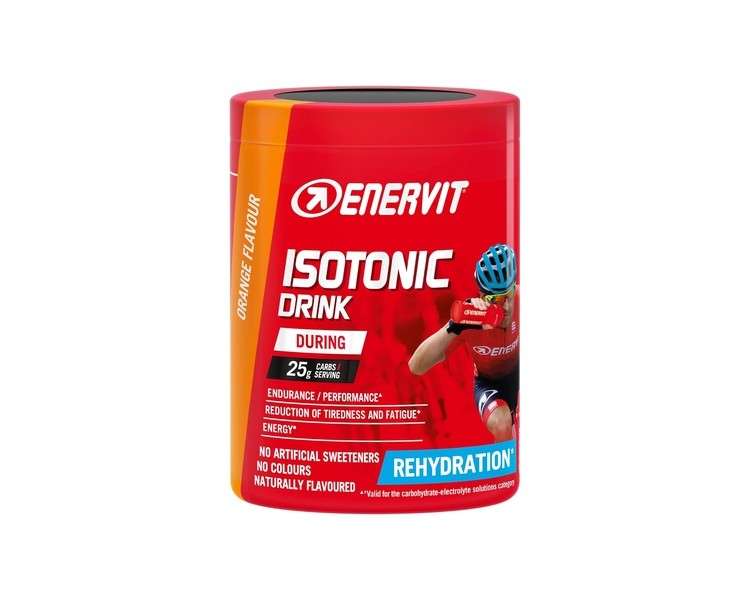 Enervit Sport Isotonic Drink Orange Flavored 420g