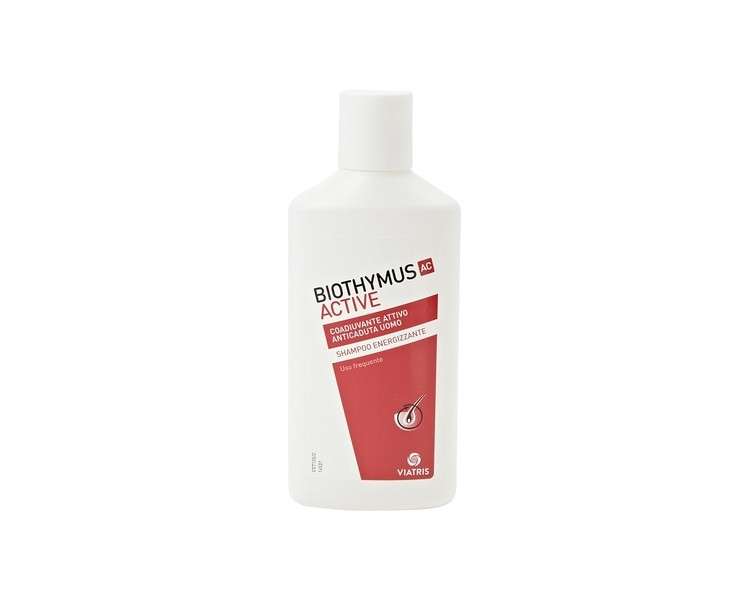 Biothymus AC Active UOMO Energizing Shampoo 200ml for Reducing Hair Loss in Men