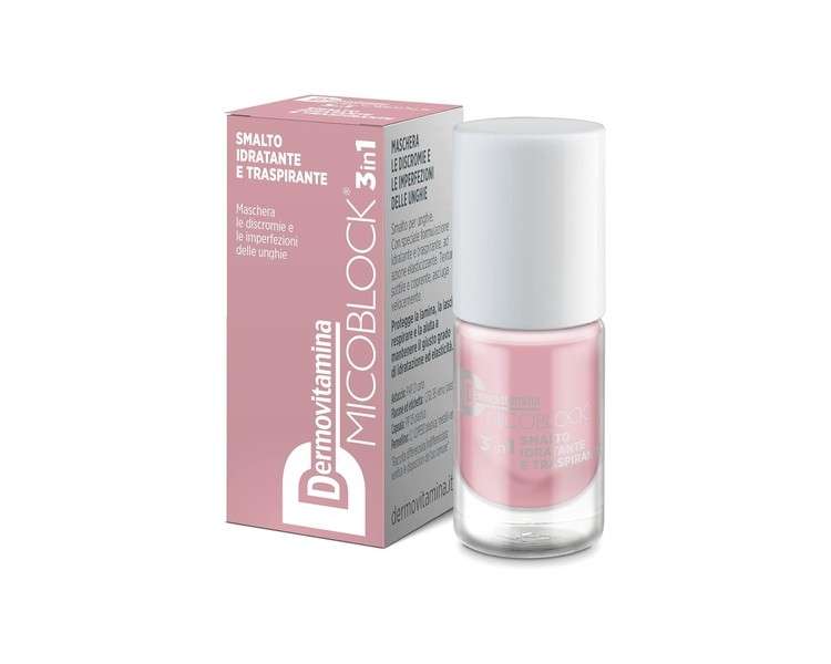 Dermovitamina Micoblock 3 in 1 Breathable Nail Polish Color Nude