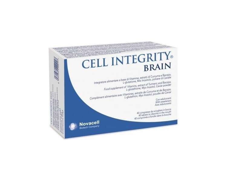 Novacell Cell Integrity Brain Food Supplement 40 Tablets