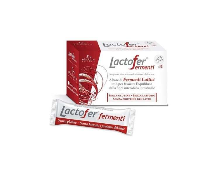 Paladin Pharma Lactofer Fermented Dietary Supplement 12 Sachets
