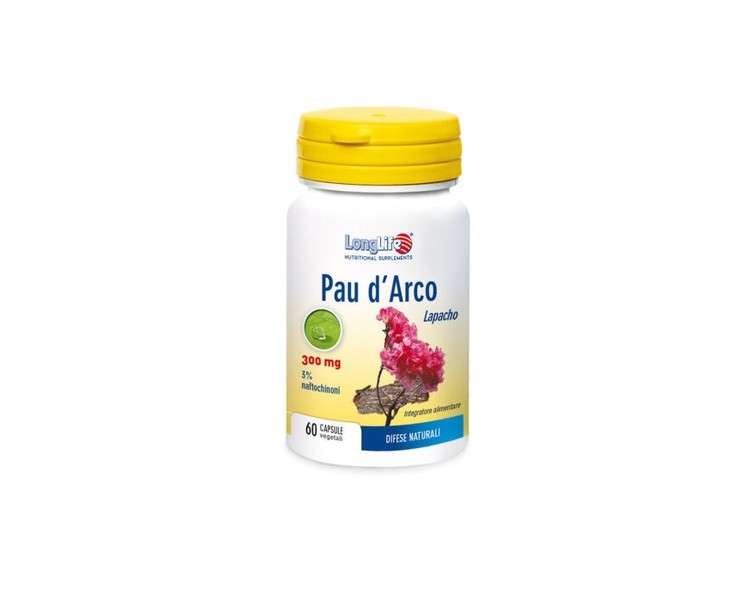 Pau d'Arco 300mg LongLife Vegetarian Capsules