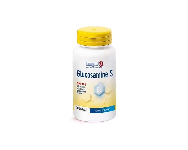 Glucosamine S LongLife 100 Vegetarian Capsules