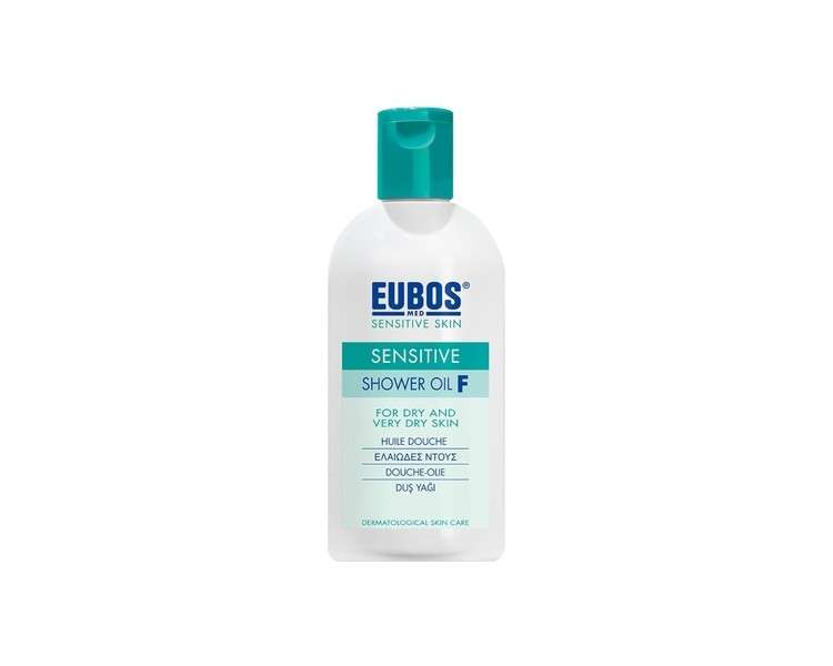 Eubos Sensitive Shower Oil for Dry/Very Dry Skin 200ml