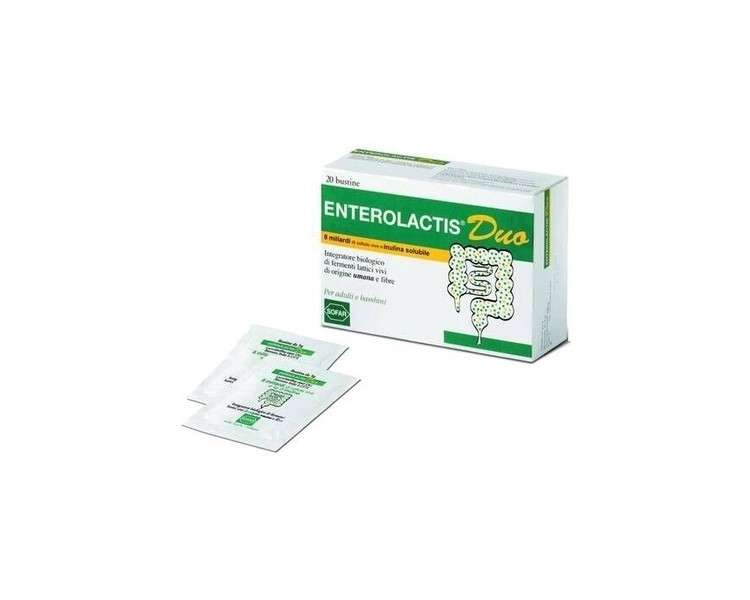 Enterolactis Duo Digestive Tract Supplement 20 Sachets