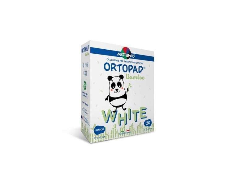 Master-Aid Ortopad White Occluder for Orthotic Therapies Medium Size