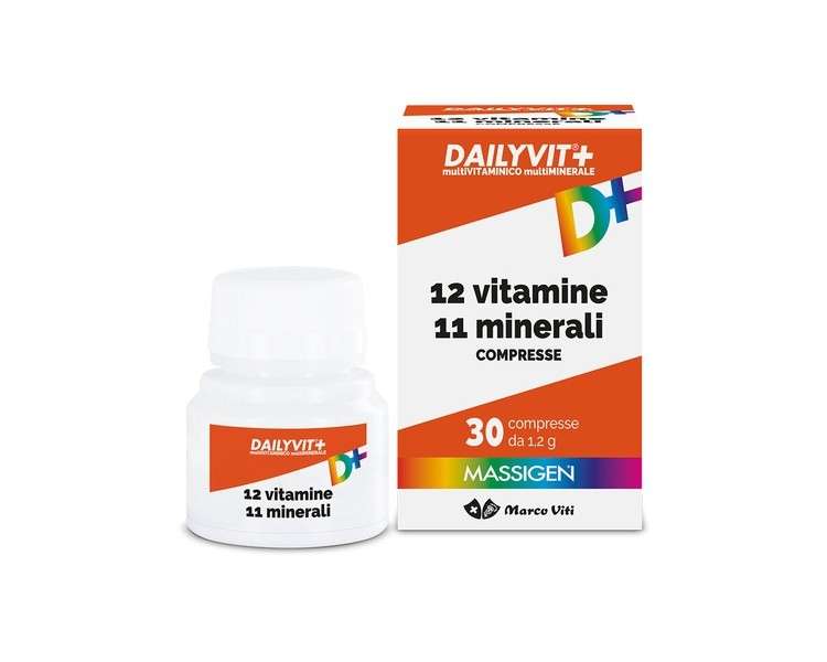 Dailyvit 12 Vitamins 11 Minerals + 30 Tablets