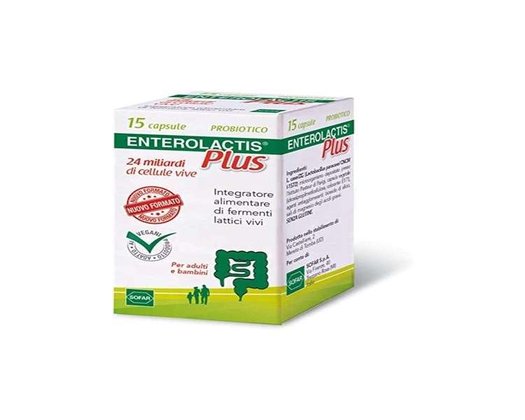 Sofar Enterolactis Plus 15 Capsules