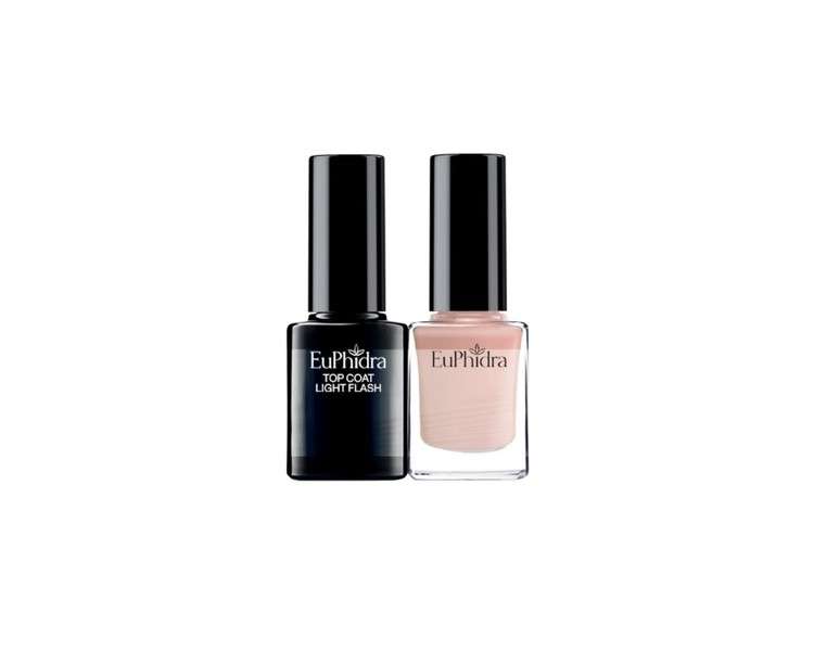 Euphidra Semipermanent Nail Polish + Top Coat Light Flash SP03 10ml