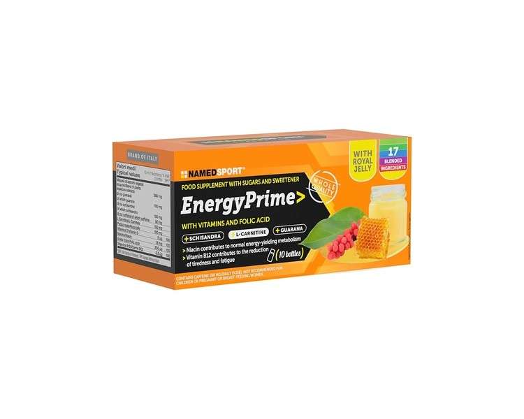 NAMEDSPORT Energyprime 10 Bottles 100ml