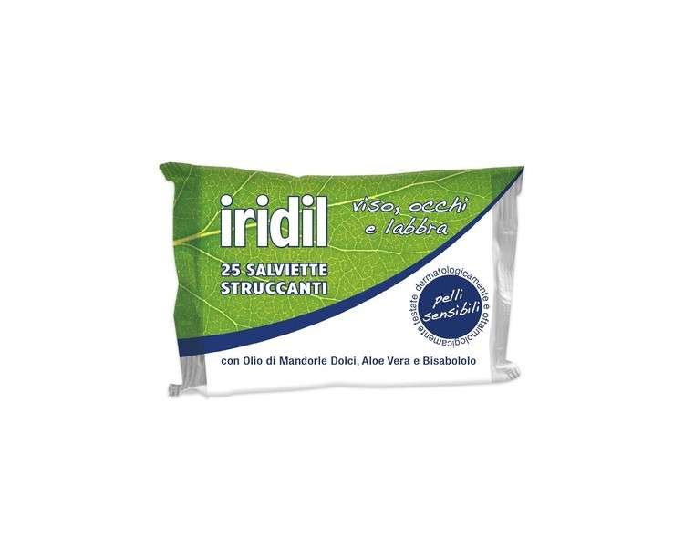 Iridil Makeup Remover Wipes 25pcs