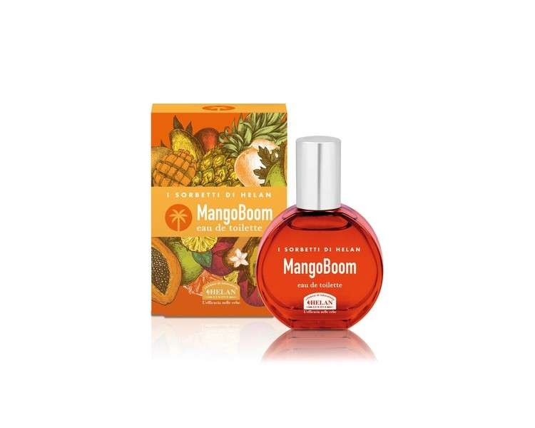 Helan MangoBoom Perfume for Women and Men Aromatic with Exotic Fruits Sensual Scents with Lily of the Valley and Jasmine Vanilla 30ml