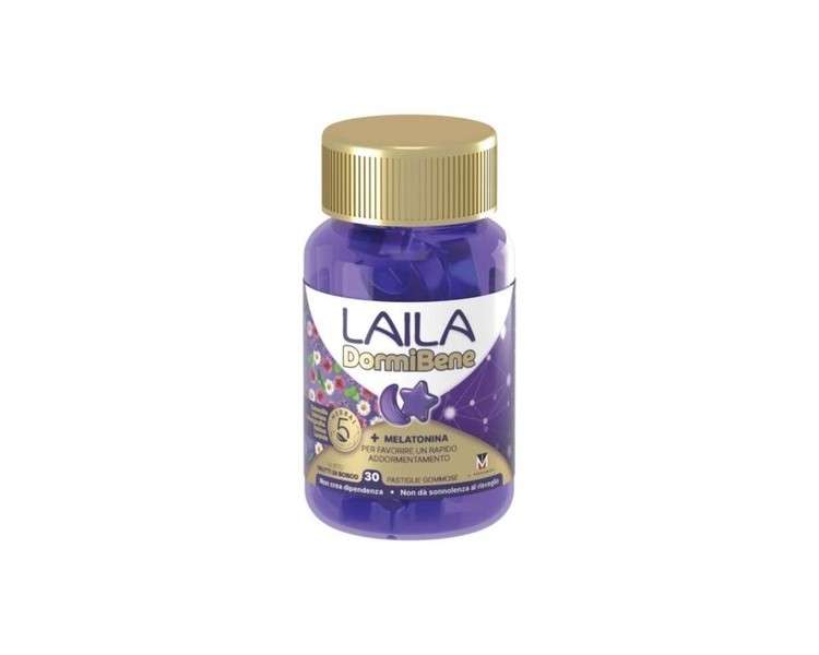 MENARINI Laila DormiBene Sleep Supplement 30 Gummy Tablets