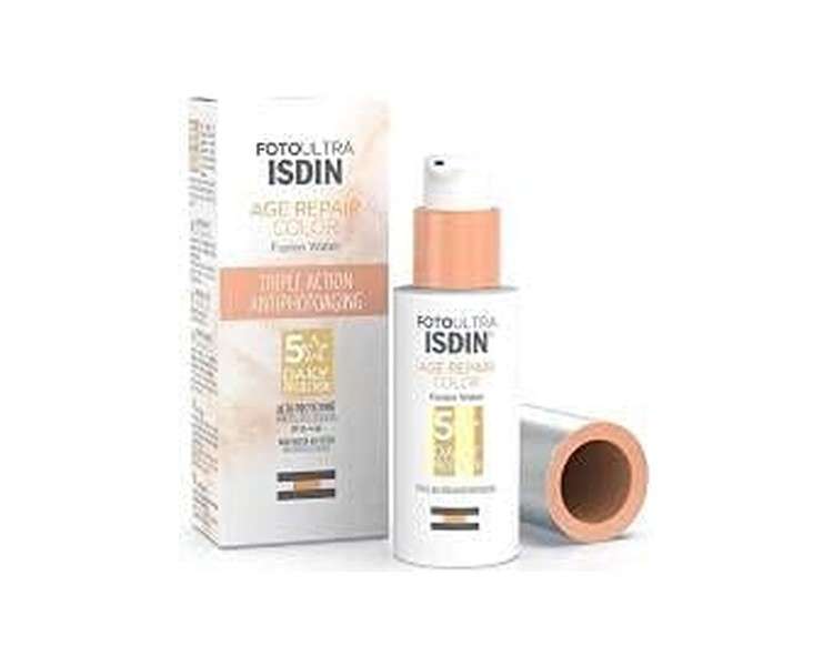 Isdin FotoUltra Age Repair Color SPF50 Colored Face Protection Anti-Aging 50ml