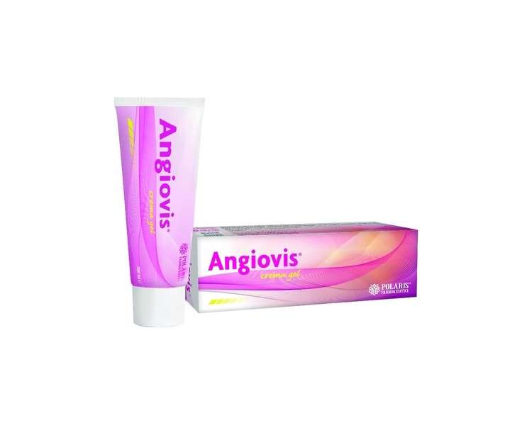 Polaris Pharmaceuticals Angiovis Gel Cream 200ml for Swollen Legs and Ankles, Tired Legs, Heavy Legs, Venous Insufficiency