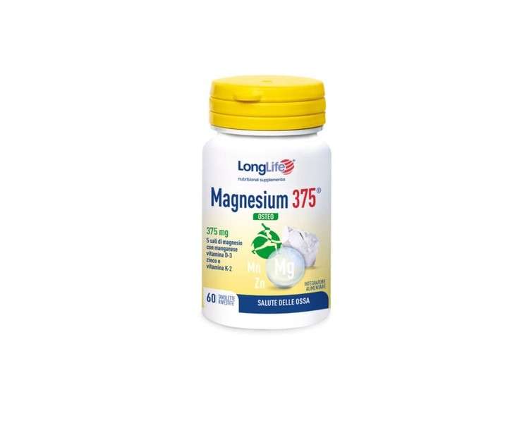 Magnesium 375 OSTEO LongLife 60 Coated Tablets