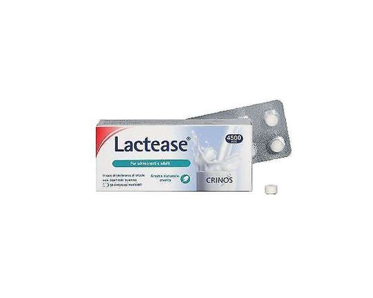 Laktease 4500 Fcc Mint 30 Tablets