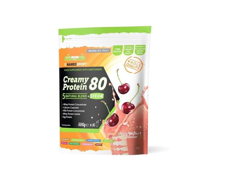 Named Sport Creamy Protein 80 Cherry Yogurt Flavour 500g