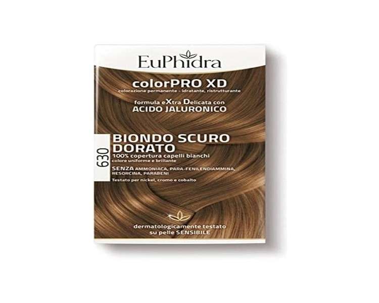 EuPhidra Colorpro XD Extra Soft Color Tincture 630 Dark Golden Blonde