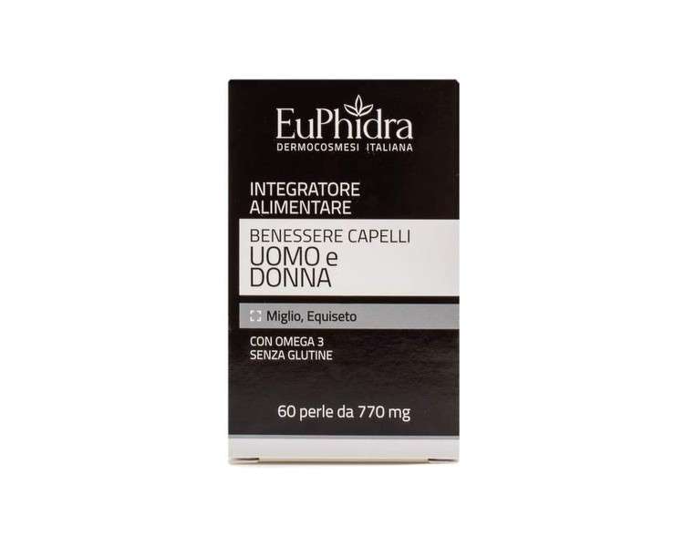 EuPhidra Benessere Hair Care Supplement 60 Pearls 770mg