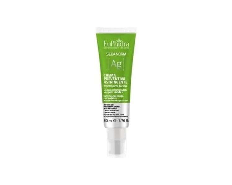 Zeta Farmaceutici Euphidra SEB Ag Preventive Cream 50ml