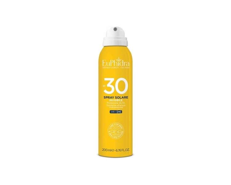 EUPHIDRA Invisible Solar Spray 30+ 200ml