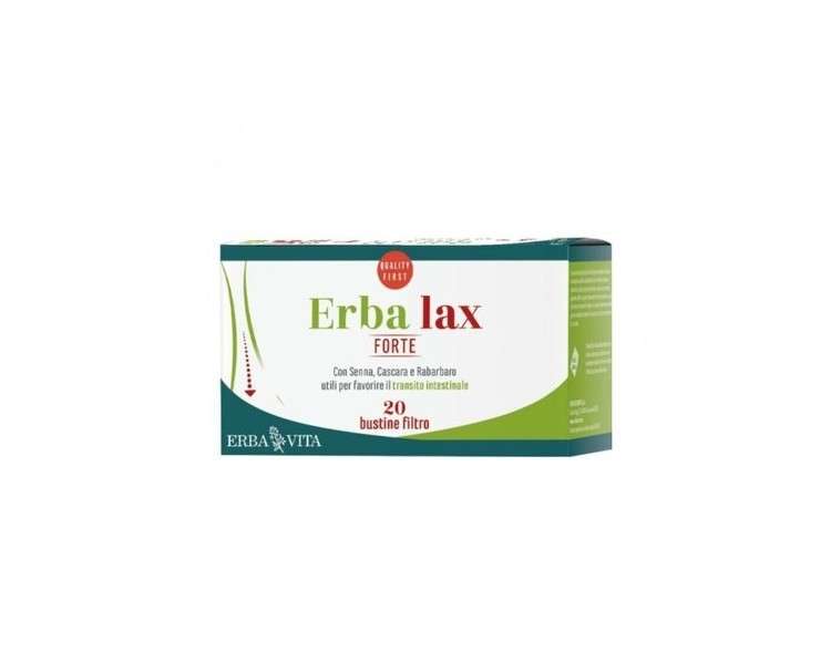 ERBA VITA Erbalax Forte Fiber Supplement 20 Sachets