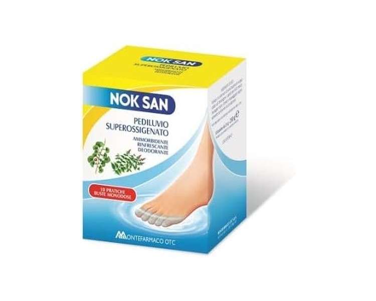 Nok San Oxygenated Foot Bath 250g - Pack of 10