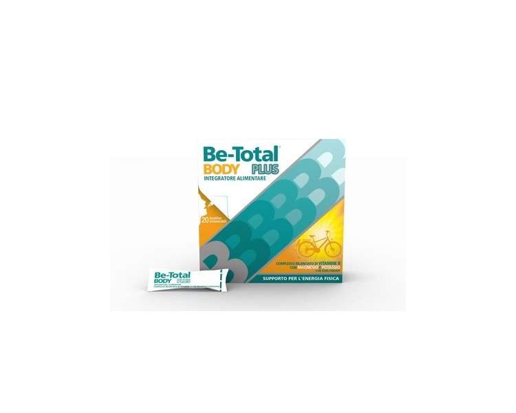 Be-Total Body Plus Citrus Dietary Supplement 20 Melting Packets