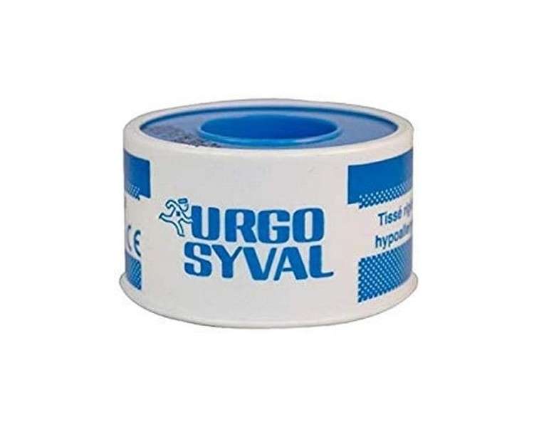 URGO White Resistant Adhesive Tape Urgosyval 5m x 2.5cm