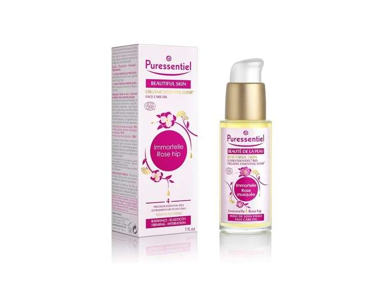 Puressentiel Beautiful Skin Organic Essential Elixir Face Care Oil 30ml