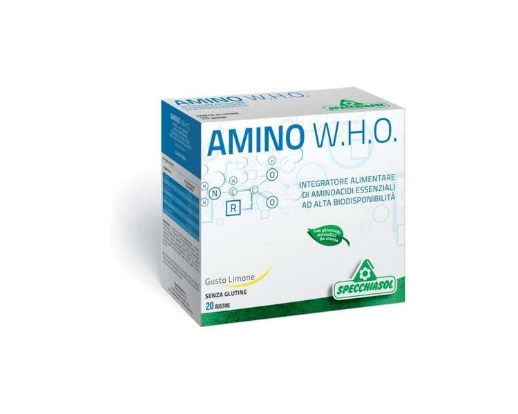 Specchiasol Amino Who Food Supplement 20 Sachets