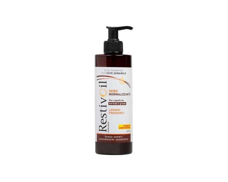 Restivoil Frequent Wash - Normalizing Oil Shampoo for Sensitive Scalp 400ml