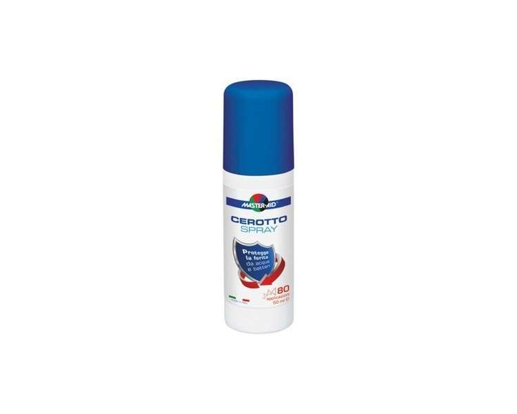Master-Aid Spray Plaster Protects the Wound from Water and Bacteria 50ml